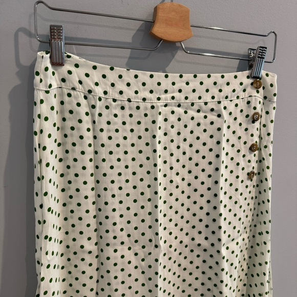 NWT Faithfull The Brand Racquel Skirt in Lula Dot Print, Size 6 - Picture 6 of 13